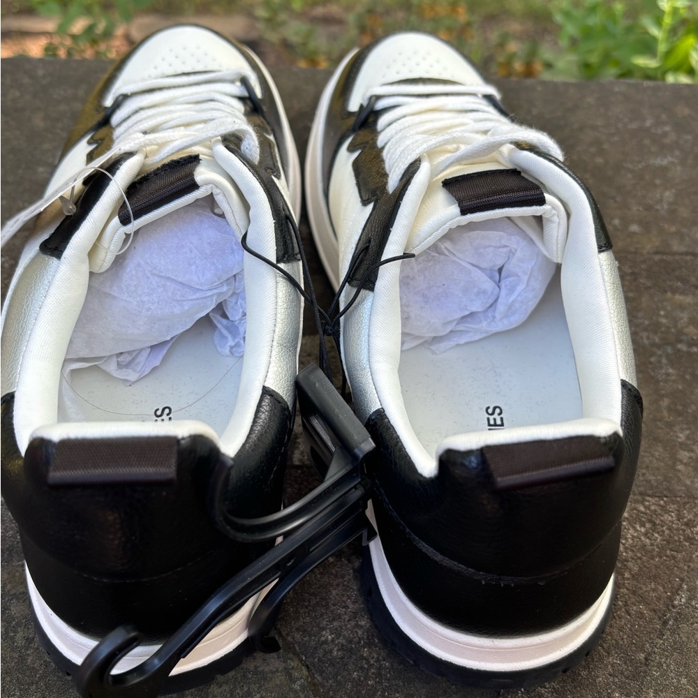 Black and White Sneakers